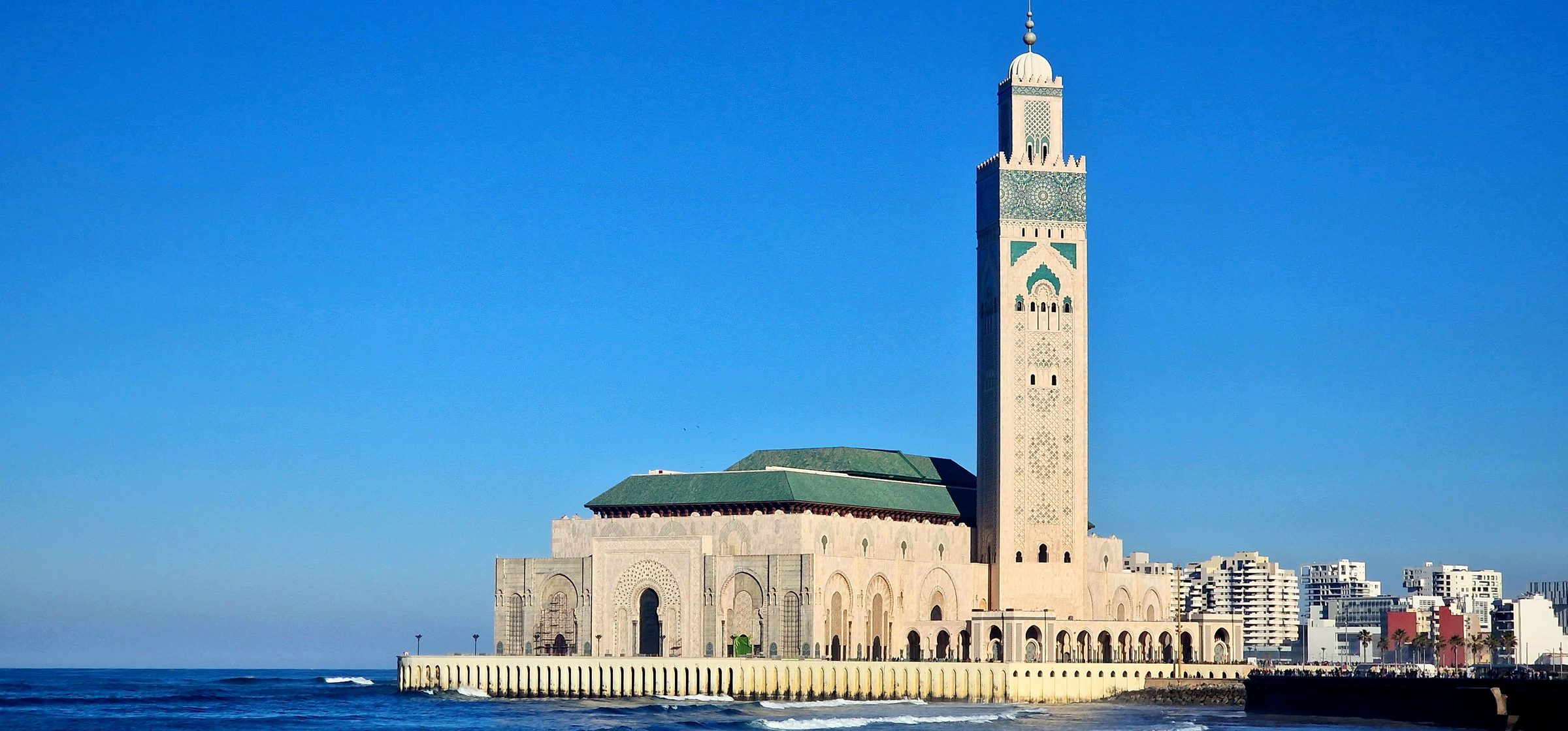 Mosquée Hassan II et front de mer de Casablanca